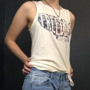 Lucky Brand “Freedom” Tank Top